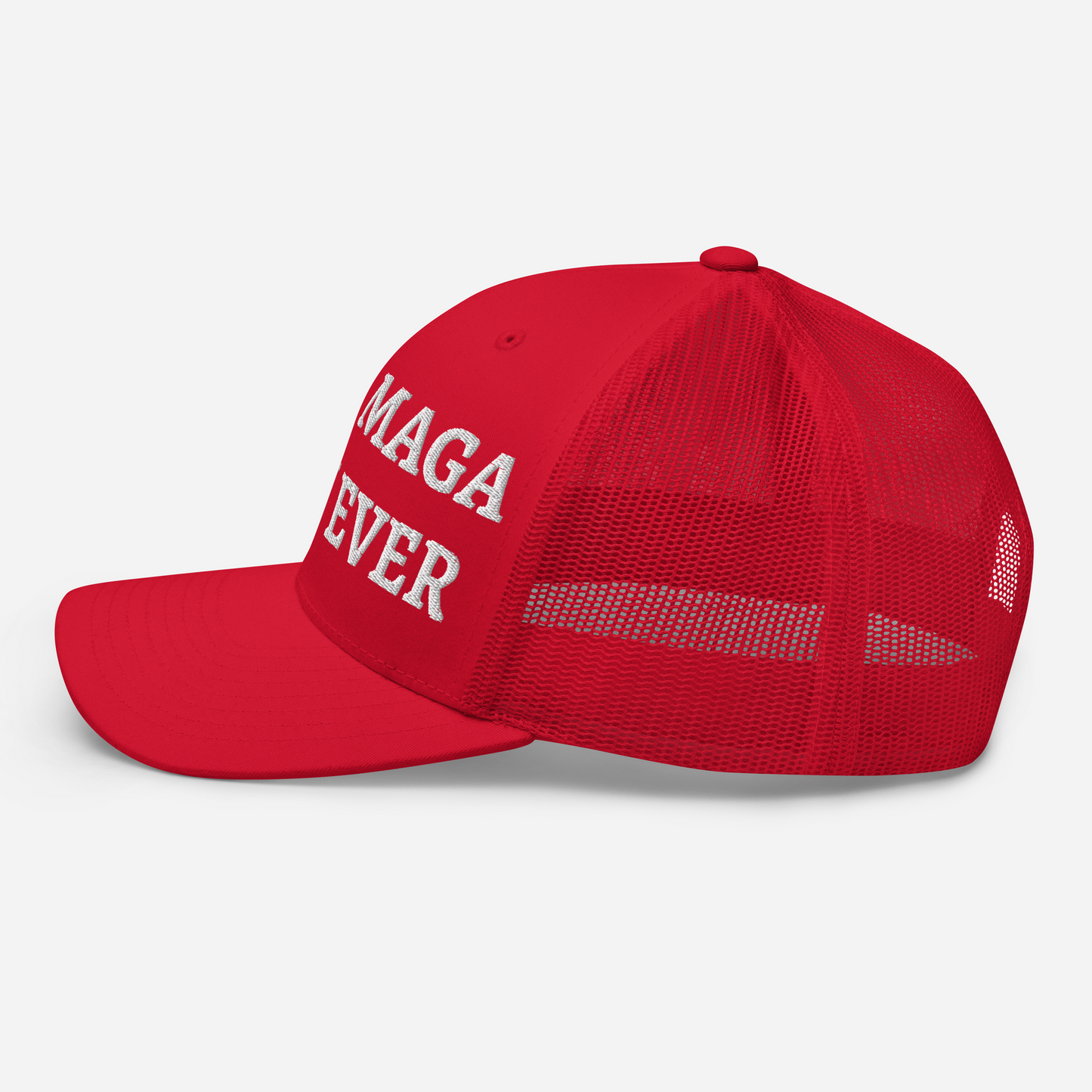 More Maga Than Ever Embroidered Trucker Cap