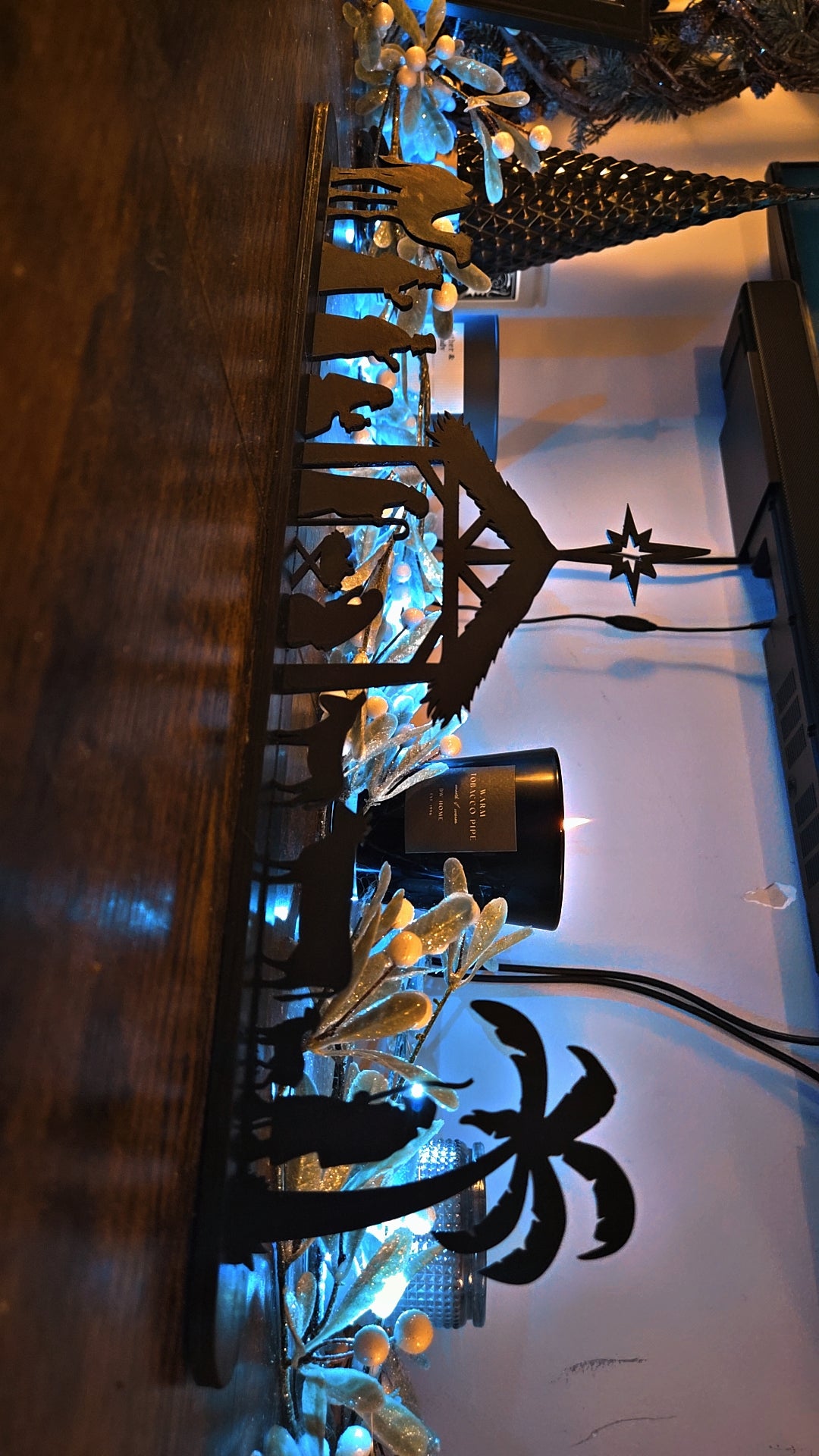 WOODEN NATIVITY SCENE