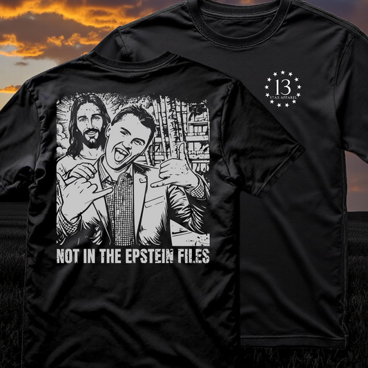 NOT IN THE EPSTEIN FILES TSHIRT