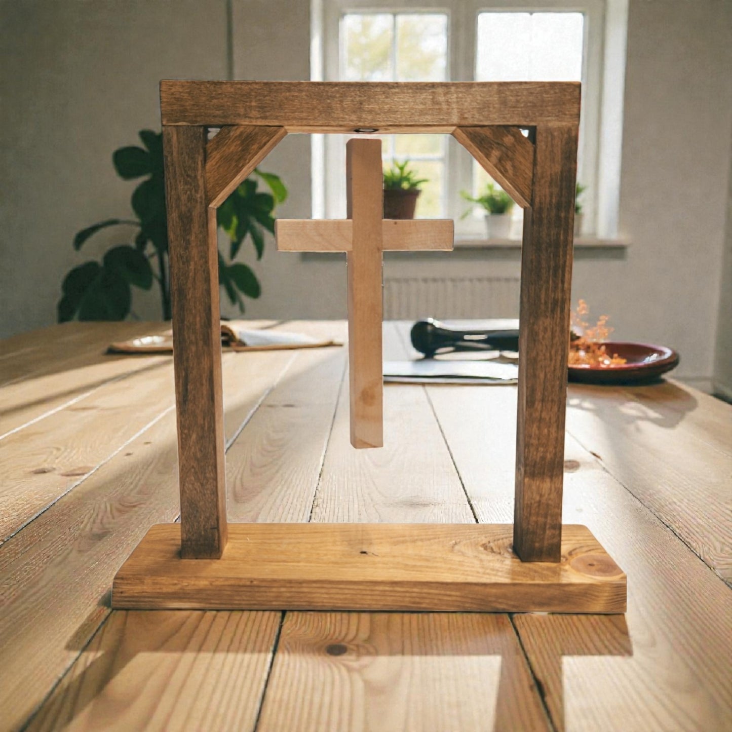 Floating Cross Display