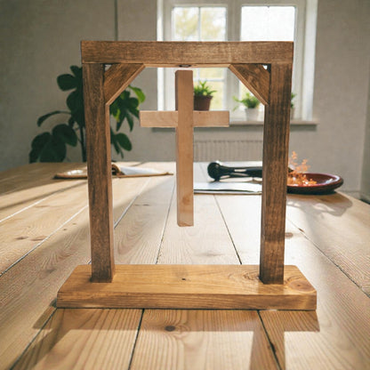 Floating Cross Display
