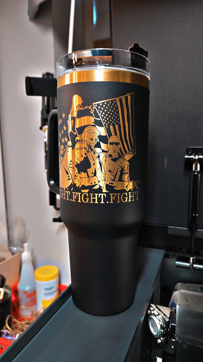 TRUMP FIGHT 40 oz TUMBLER