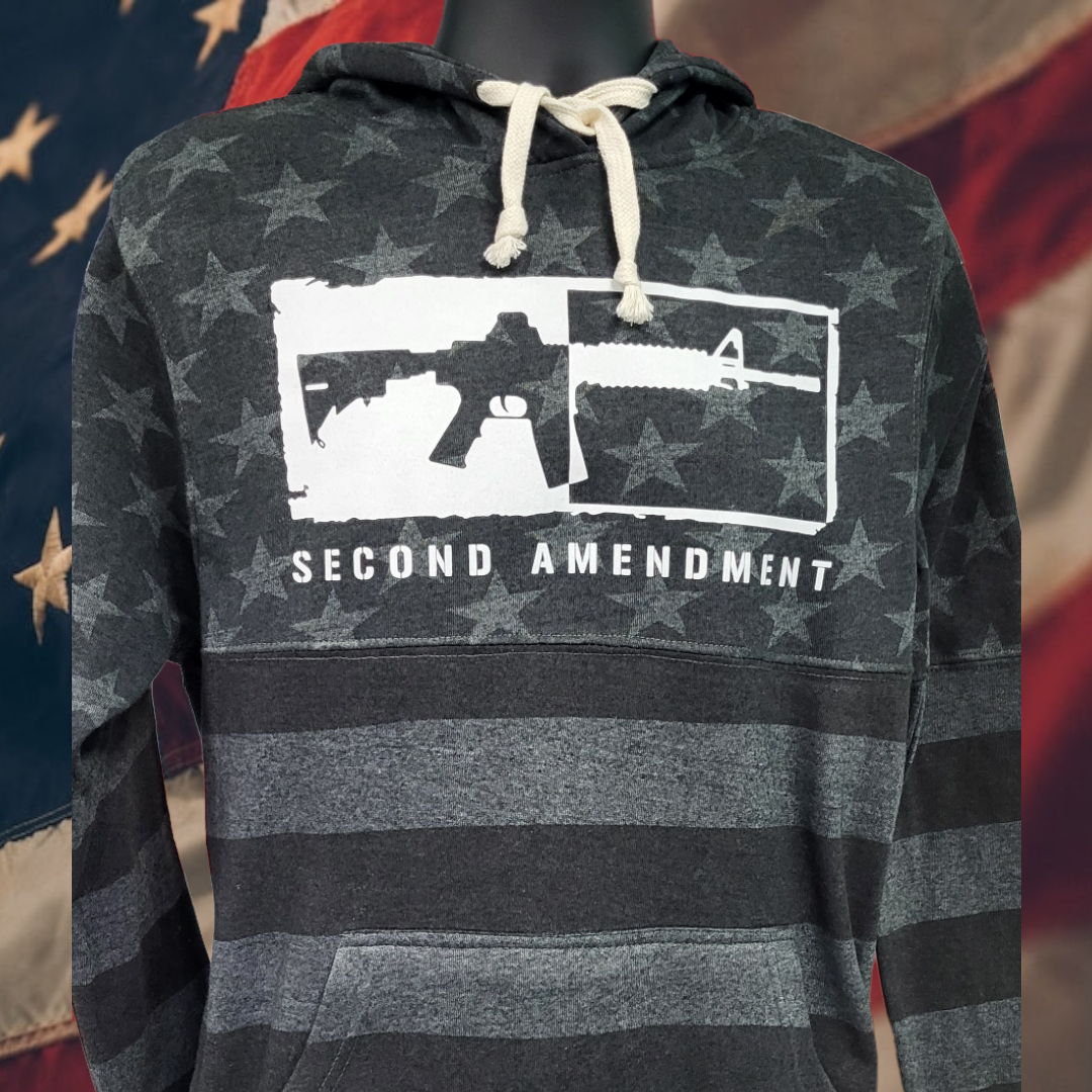 AMERICAN FLAG 2A HOODIE