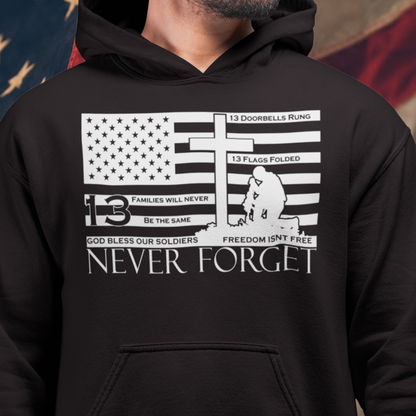 13 Flag Fallen Soldier Hoodie