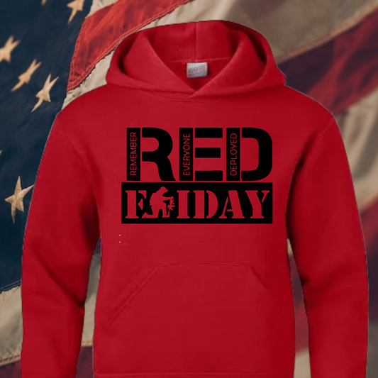 RED FRIDAY HOODIE