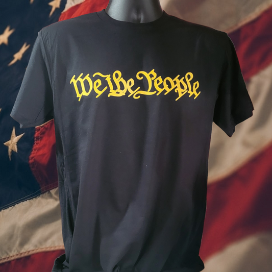 WE THE PEOPLE YELLOW TEE