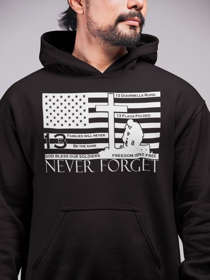 13 Flag Fallen Soldier Hoodie